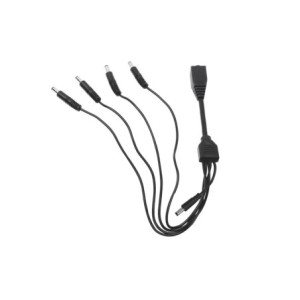 Cable con 5 Vías para Alimentar 4 Cámaras TUR