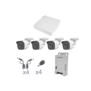 KIT TurboHD 1080 LiteDVR 4 Canales4 Cámaras Bala e