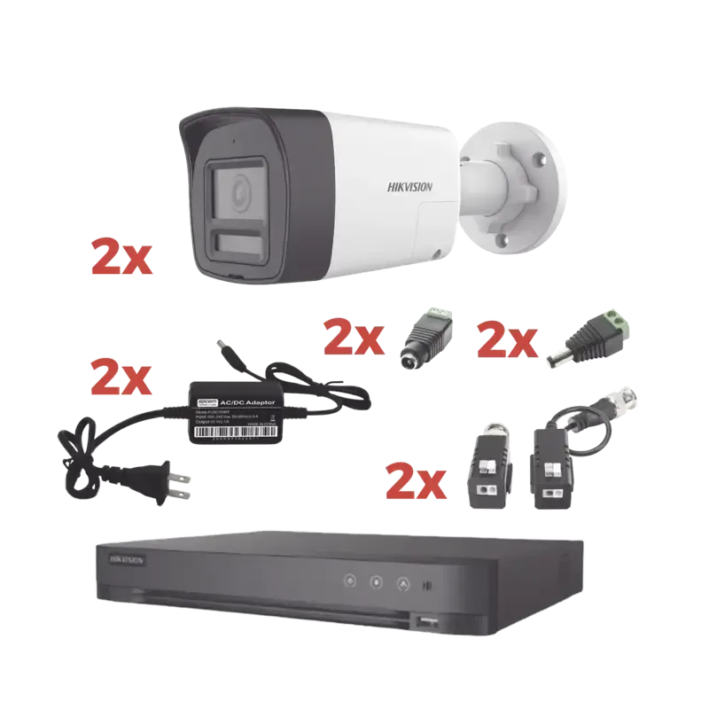 Kit Audio Bidireccional TurboHD 1080pDVR 4 Canales Kit Audio Bidireccional TurboHD 1080pDVR 4 Canales