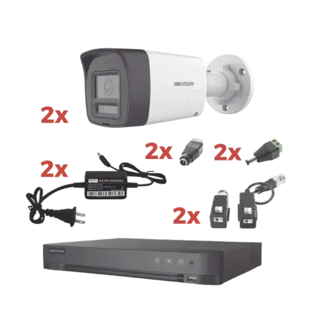 Kit Audio Bidireccional TurboHD 1080pDVR 4 Canales