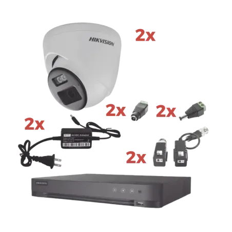 Kit Audio Bidireccional TurboHD 1080pDVR 4 Canales