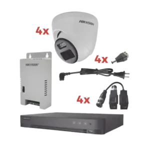 Kit Audio Bidireccional TurboHD 1080pDVR 4 Canales