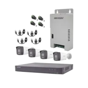 Kit Audio Bidireccional TurboHD 4K-3KDVR 4 Canales