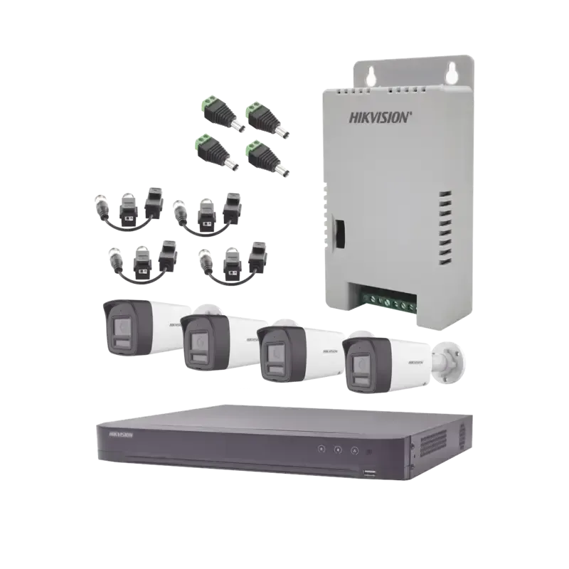Kit Audio Bidireccional TurboHD 4K-3KDVR 4 Canales Kit Audio Bidireccional TurboHD 4K-3KDVR 4 Canales