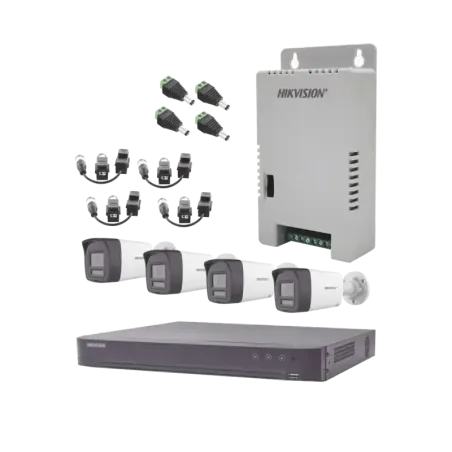 Kit Audio Bidireccional TurboHD 4K-3KDVR 4 Canales