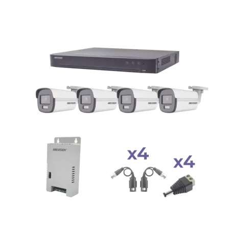 KIT COLORVU TURBOHD 1080pDVR 4 Canales4 Cámaras Ba