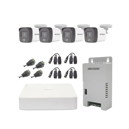 Kit TURBOHD 1080pDVR 4 Canales4 Cámaras con Micróf