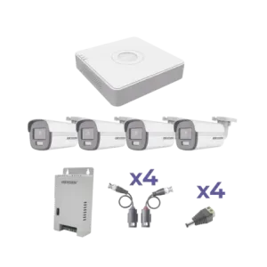 KIT COLORVU TURBOHD 1080p LiteDVR 4 Canales4 Cámar