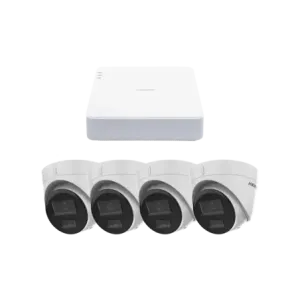 Kit IP 1080p 2 MegapixelNVR de 4 Canales con 4 Pue