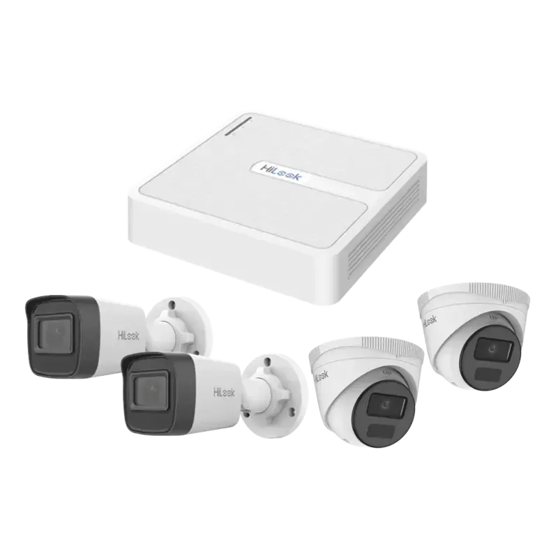 Kit IP 2 MegapixelNVR de 8 Canales con 8 Puertos P Kit IP 2 MegapixelNVR de 8 Canales con 8 Puertos P