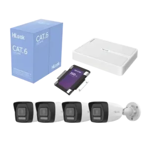 Kit IP 2 MegapixelNVR de 8 Canales con 8 Puertos P