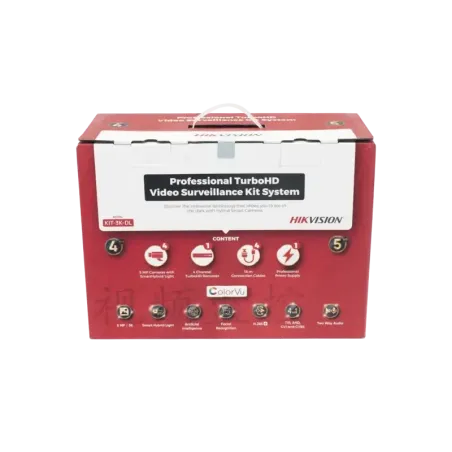 Dual Light Kit TurboHD 3K 5 MegapixelDVR 4 Canales