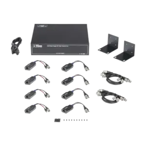 Kit de TRANSCEPTOR ACTIVO DE 8 CANALESVIDEO+PODER
