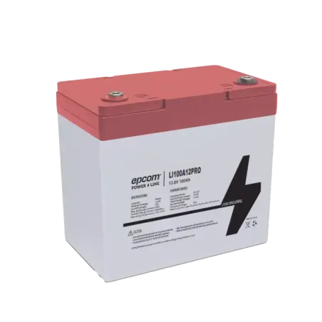 Batería de Litio Ciclo Profundo, 12.8 Vcc 100Ah Li