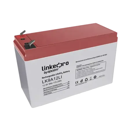 Batería de Litio 12.8 Vcc9 AhTecnología LiFePO4 /2