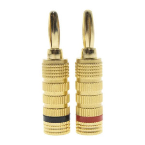 Kit Conector Banana Tipo Tornillo para Bocina