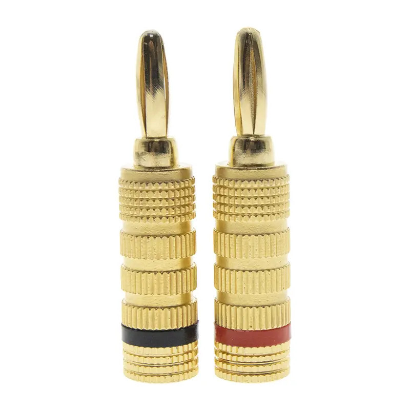 Kit Conector Banana Tipo Tornillo para Bocina
