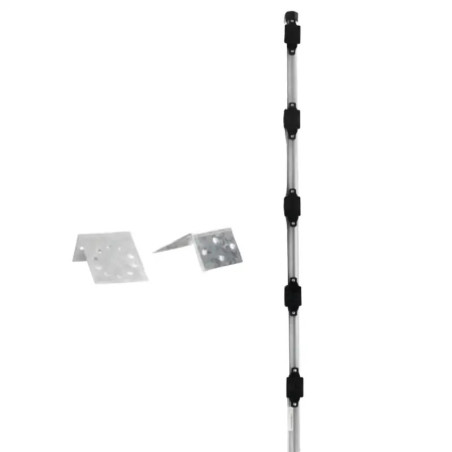 Poste con altura de 1m para cercos eléctricos/ Inc