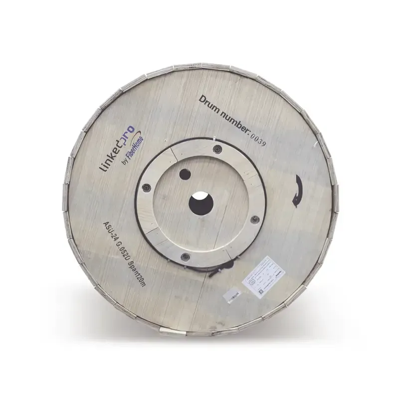 Carrete de 4 km de Fibra Óptica Aérea Mini ADSS AS Carrete de 4 km de Fibra Óptica Aérea Mini ADSS AS