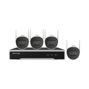 Kit IP Inalámbrico 4 MegapixelNVR 4 Canales4 Cámar