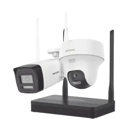 Kit IP Inalámbrico 2 MegapíxelNVS 4 Canales1 Cámar