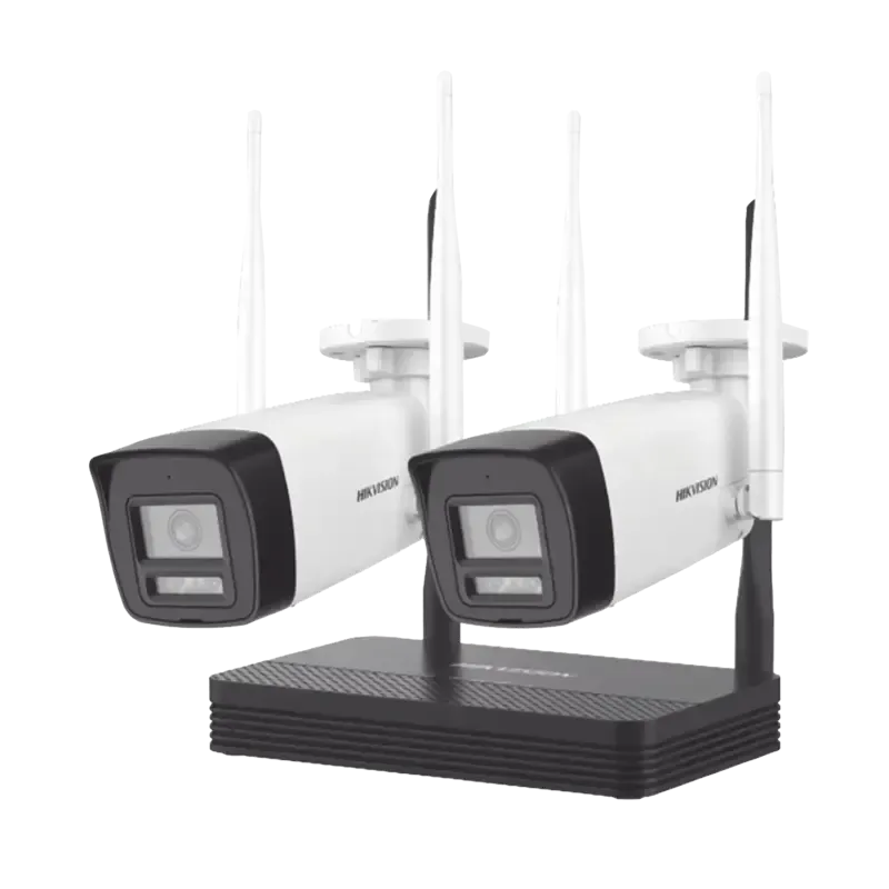 Kit IP Inalámbrico 2 Megapixel 1080pNVS 4 Canales2 Kit IP Inalámbrico 2 Megapixel 1080pNVS 4 Canales2