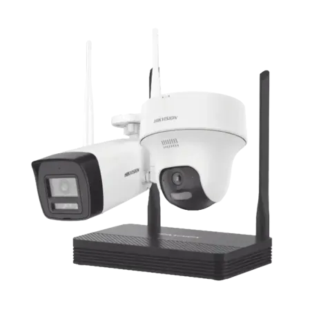 Kit IP Inalámbrico 4 MegapixelNVS 4 Canales1 Cámar