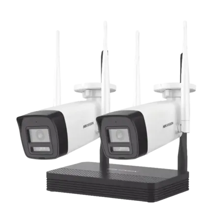 Kit IP Inalámbrico 4 MegapixelNVS 4 Canales2 Cámar