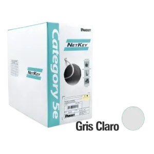 Bobina de Cable UTP 305 m. de Cobre, NetKey, Gris