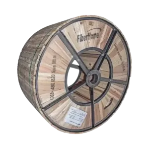 Carrete de 4 km de Fibra Óptica Aérea ADSS G.652D,