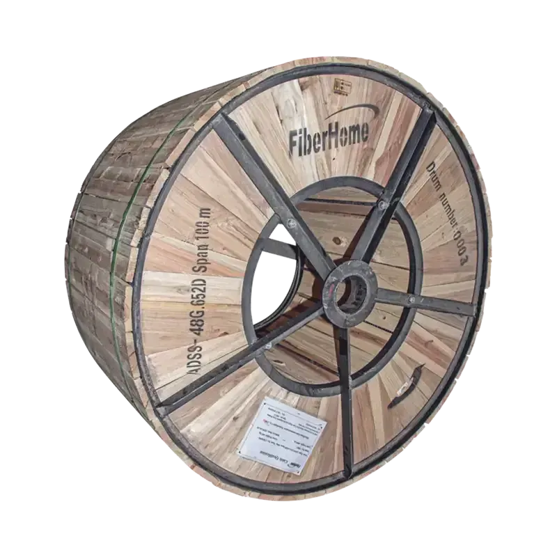 Carrete de 4 km de Fibra Óptica Aérea ADSS G.652D, Carrete de 4 km de Fibra Óptica Aérea ADSS G.652D,