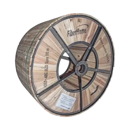 Carrete de 4 km de Fibra Óptica Aérea ADSS G.652D,