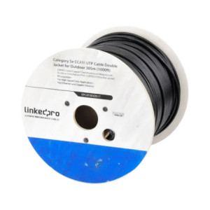 Bobina de cable de 305 m 1000 ft Cat5e, Aleac