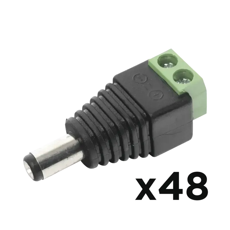 KIT DE 48 CONECTORES MACHO JR52 PARA ALIMENTACIÓN KIT DE 48 CONECTORES MACHO JR52 PARA ALIMENTACIÓN