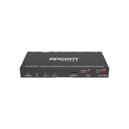 Splitter HDMI 1x2 - 4K@60Hz - Extractor de Au