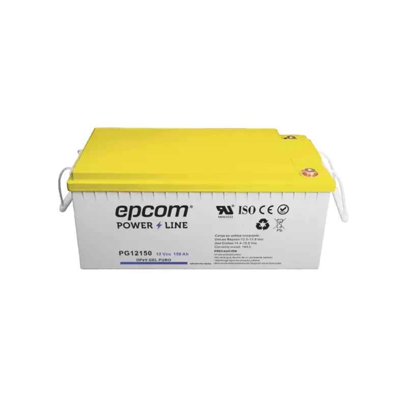 Batería de GEL PURO OPzV12 V @ 150 AhCiclo profund Batería de GEL PURO OPzV12 V @ 150 AhCiclo profund