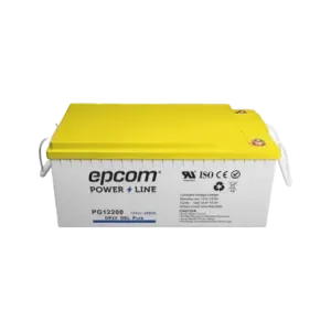 Batería de GEL PURO OPzV12 V @ 200 AhCiclo profund