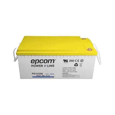 Batería de GEL PURO OPzV12 V @ 200 AhCiclo profund