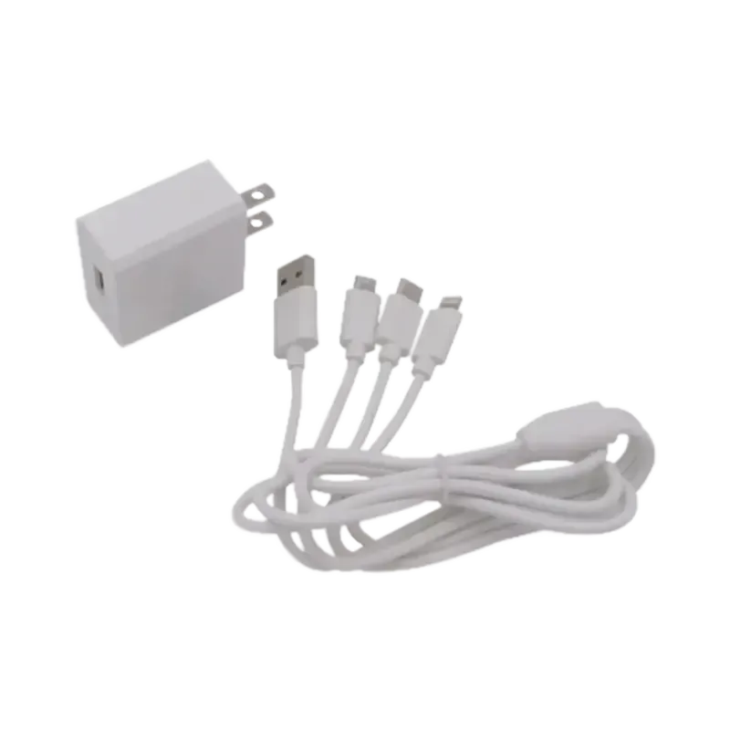 Cargador de pared USB de 5 Vcc 2AMulti-puertosUSB- Cargador de pared USB de 5 Vcc 2AMulti-puertosUSB-