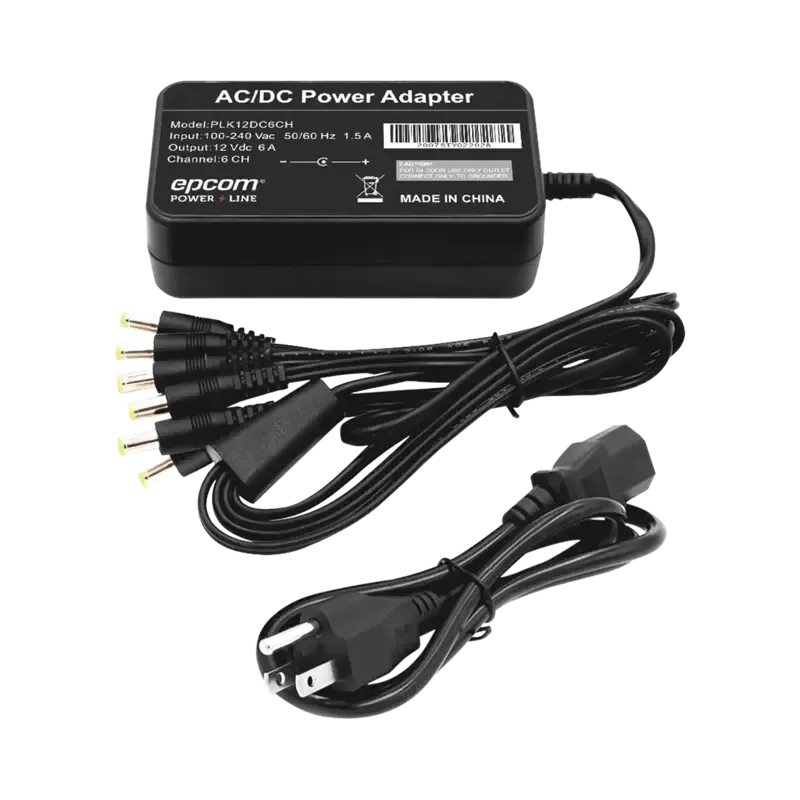 Fuente de Alimentación de 6 Salidas tipo Jack Mach Fuente de Alimentación de 6 Salidas tipo Jack Mach