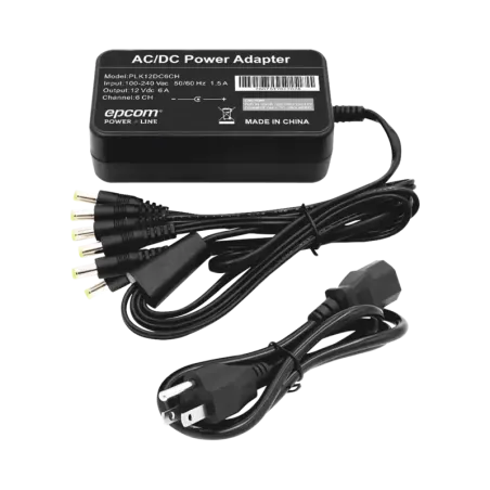 Fuente de Alimentación de 6 Salidas tipo Jack Mach