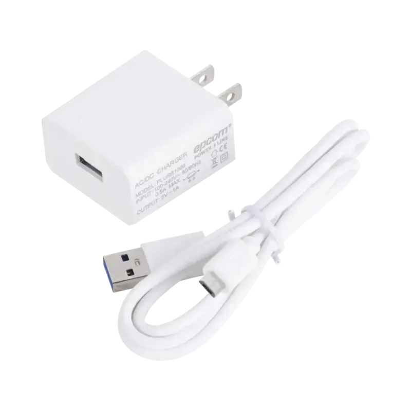 Cargador Micro-USB Profesional de 1 Puerto5 VCC1 A Cargador Micro-USB Profesional de 1 Puerto5 VCC1 A