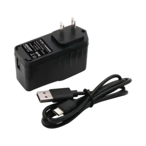 Adaptador de pared de 5 Vcc, @ 3 A con micro-USB t