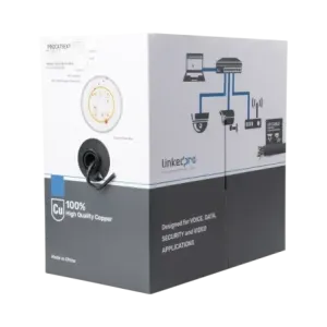 Bobina de cable de 305 m, Cat5e , FTP, blindado, c