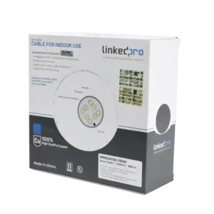 Cable Cat5e de alto rendimiento, con certificacion