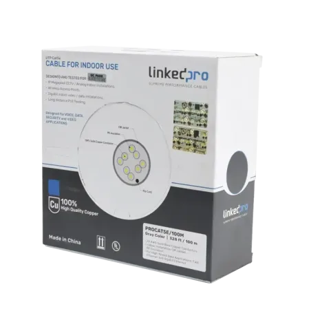 Cable Cat5e de alto rendimiento, con certificacion