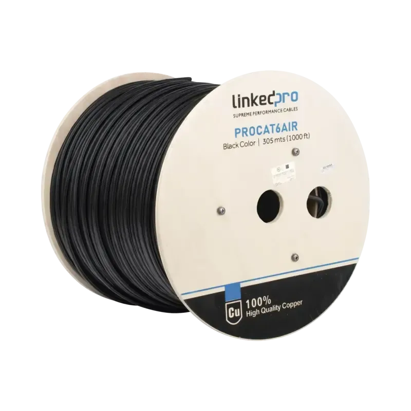 Bobina de cable FTP con Mensajero de Acero de 305 Bobina de cable FTP con Mensajero de Acero de 305