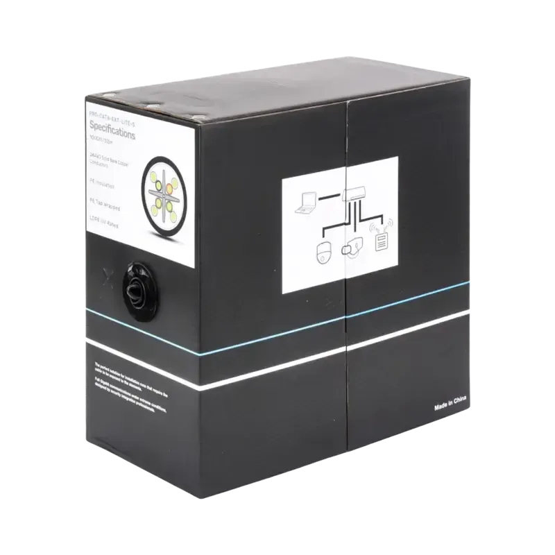 Bobina de cable 305 Metros Cat6, 24 AWG, Climas EX Bobina de cable 305 Metros Cat6, 24 AWG, Climas EX