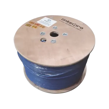 Bobina de 1000 Metros Cable Cat6+ CALIBRE 23 ALTO