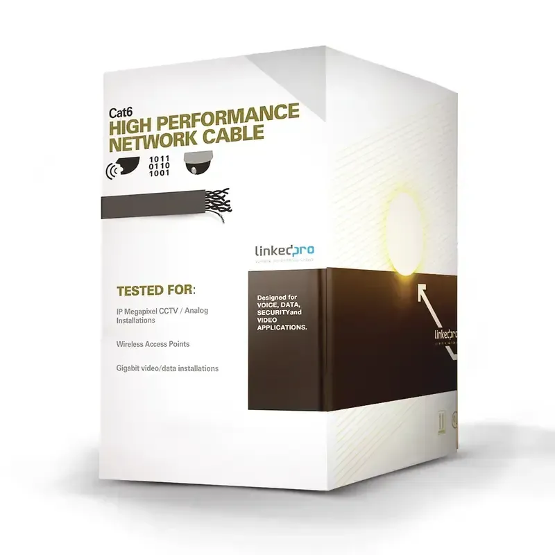 Bobina de Cable de 305 m 1000 ft Cat6 aleacción de Bobina de Cable de 305 m 1000 ft Cat6 aleacción de